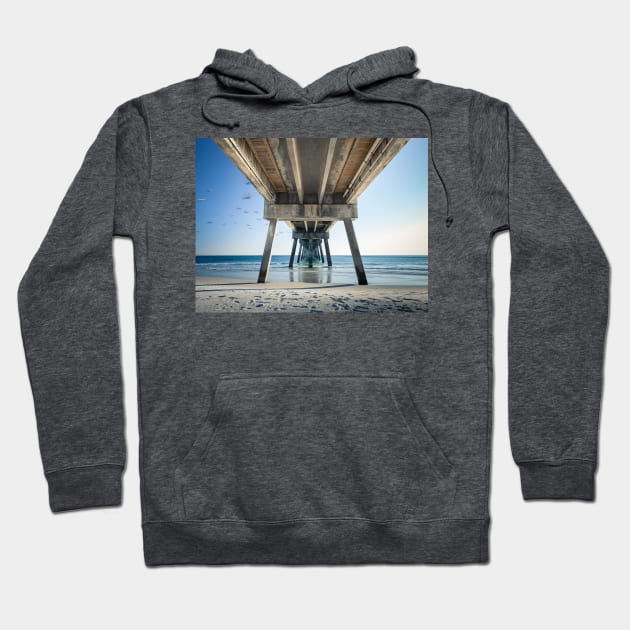 Okaloosa Fishing Pier Hoodie by mcdonojj